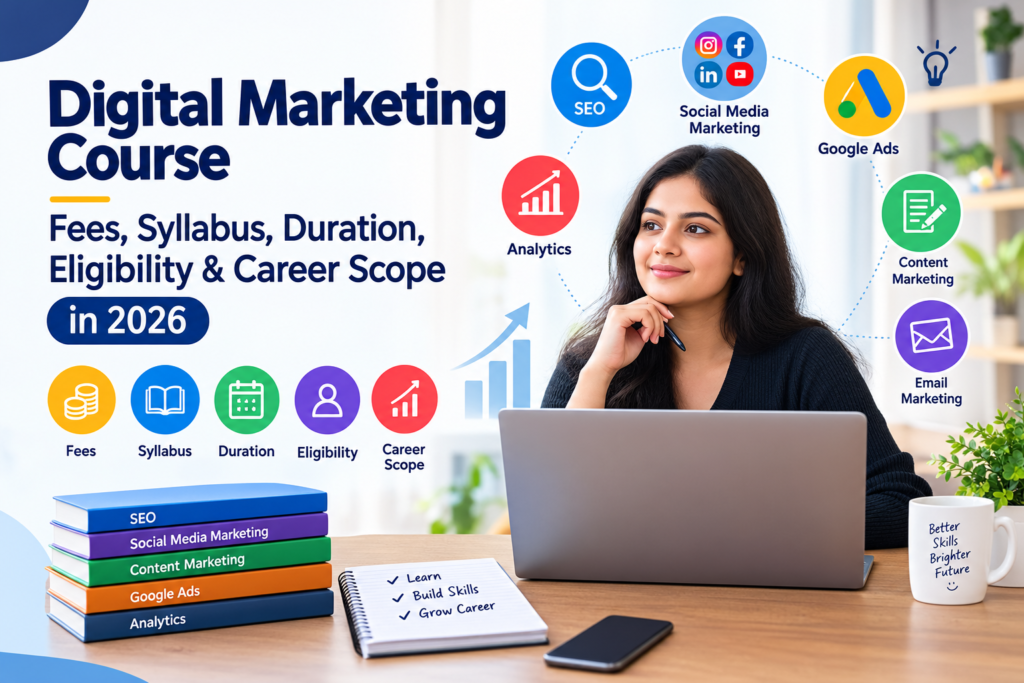 Digital Marketing Course: Fees, Syllabus, Duration, Eligibility & Career Scope in 2026